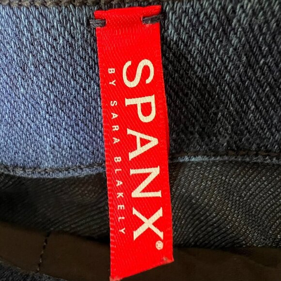 Spanx Pants Womens Size XL Medium Wash Jean-ish Ankle Jeggings Shapewear - Picture 2 of 16